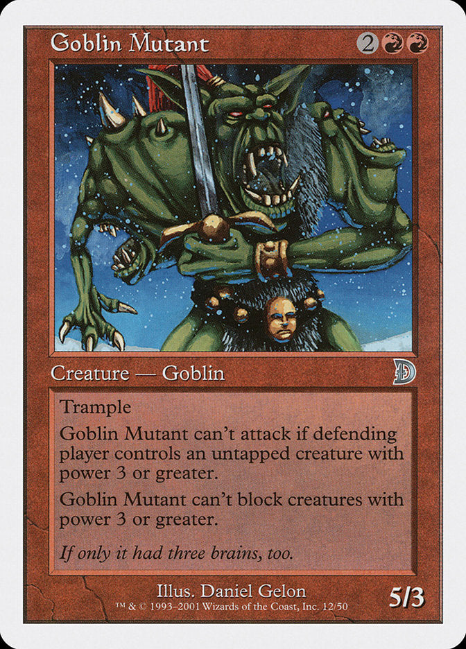 Goblin Mutant [Deckmasters] MTG Single Magic: The Gathering | Red Claw Gaming