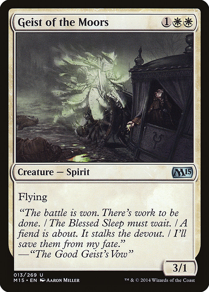 Geist of the Moors [Magic 2015] MTG Single Magic: The Gathering | Red Claw Gaming