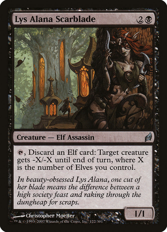 Lys Alana Scarblade [Lorwyn] MTG Single Magic: The Gathering | Red Claw Gaming