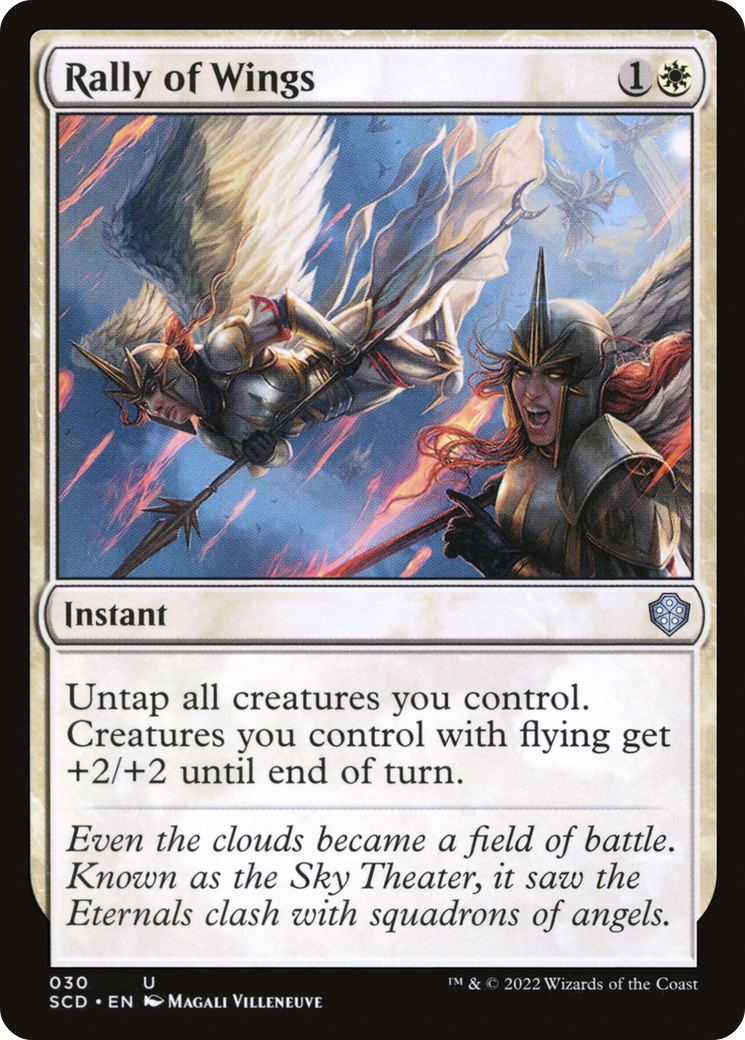 Rally of Wings [Starter Commander Decks] MTG Single Magic: The Gathering | Red Claw Gaming