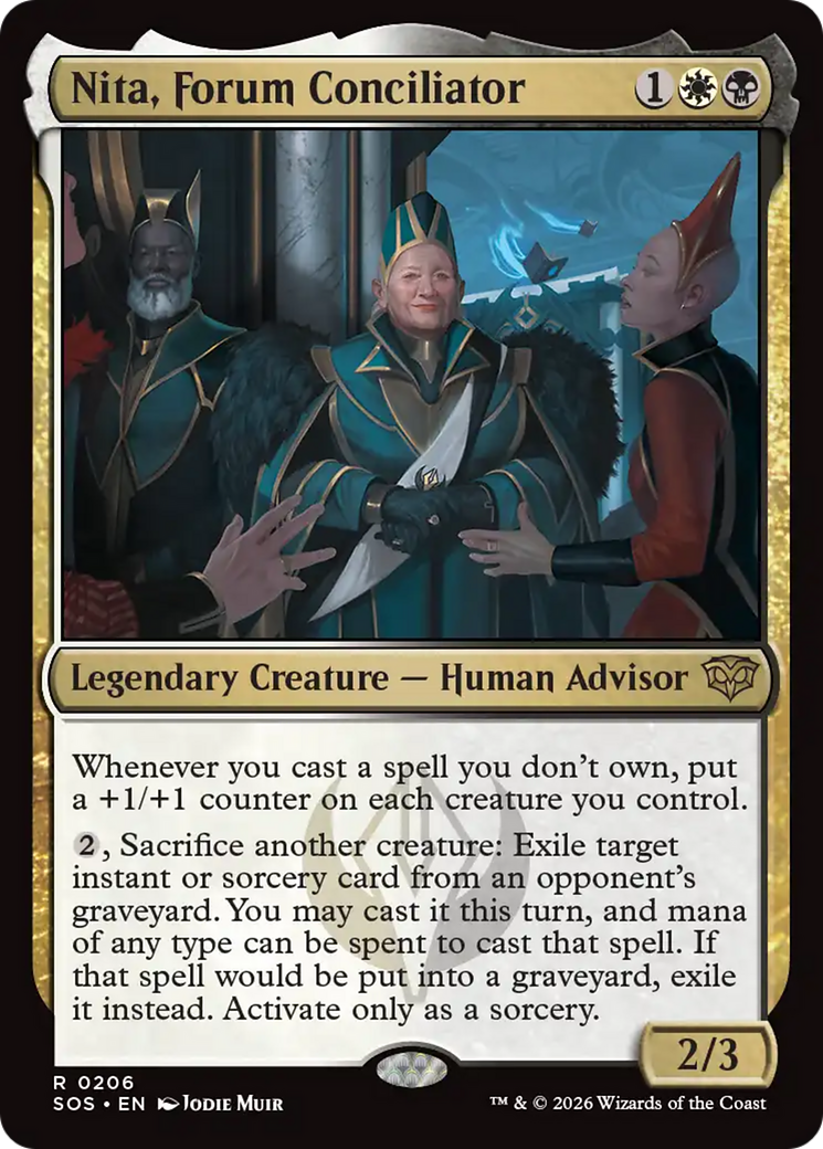 Nita, Forum Conciliator [Secrets of Strixhaven] MTG Single Magic: The Gathering | Red Claw Gaming