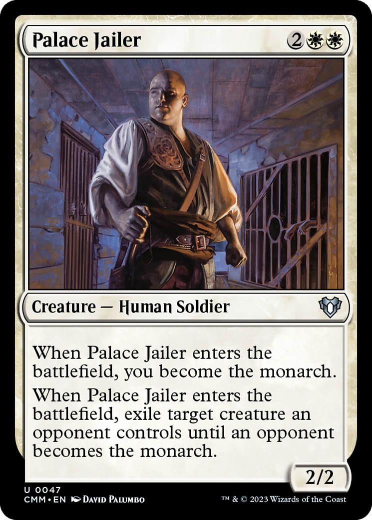 Palace Jailer [Commander Masters] MTG Single Magic: The Gathering    | Red Claw Gaming