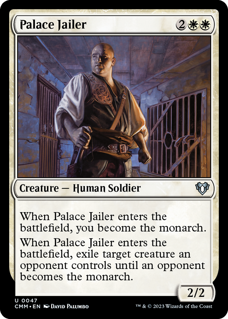 Palace Jailer [Commander Masters] MTG Single Magic: The Gathering | Red Claw Gaming