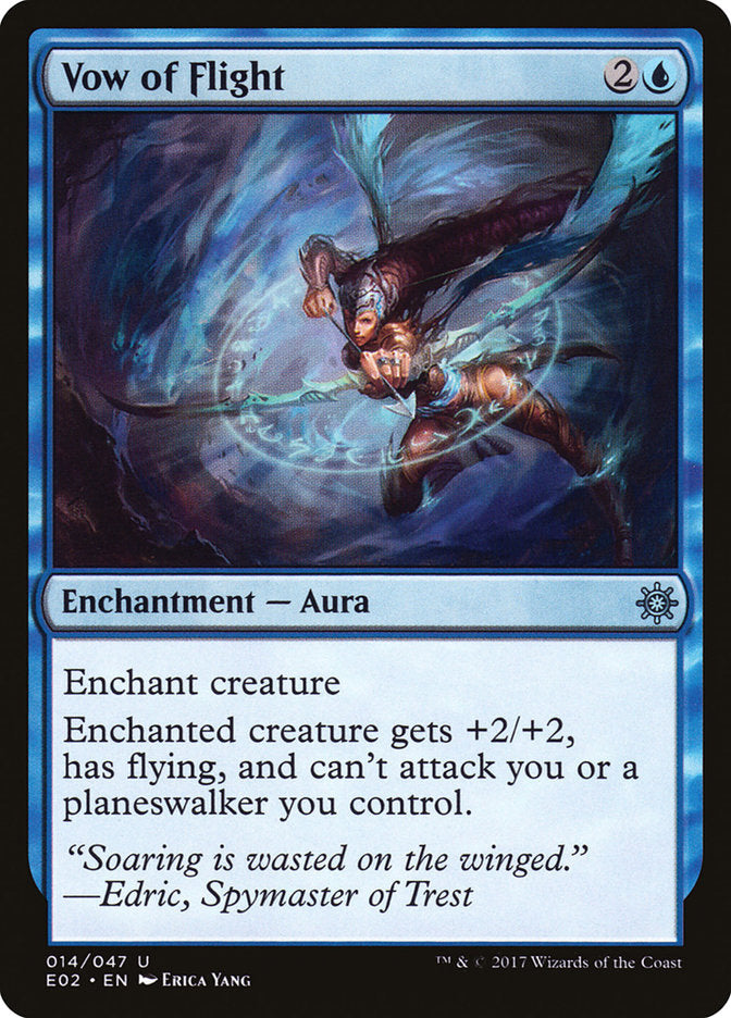 Vow of Flight [Explorers of Ixalan] MTG Single Magic: The Gathering | Red Claw Gaming