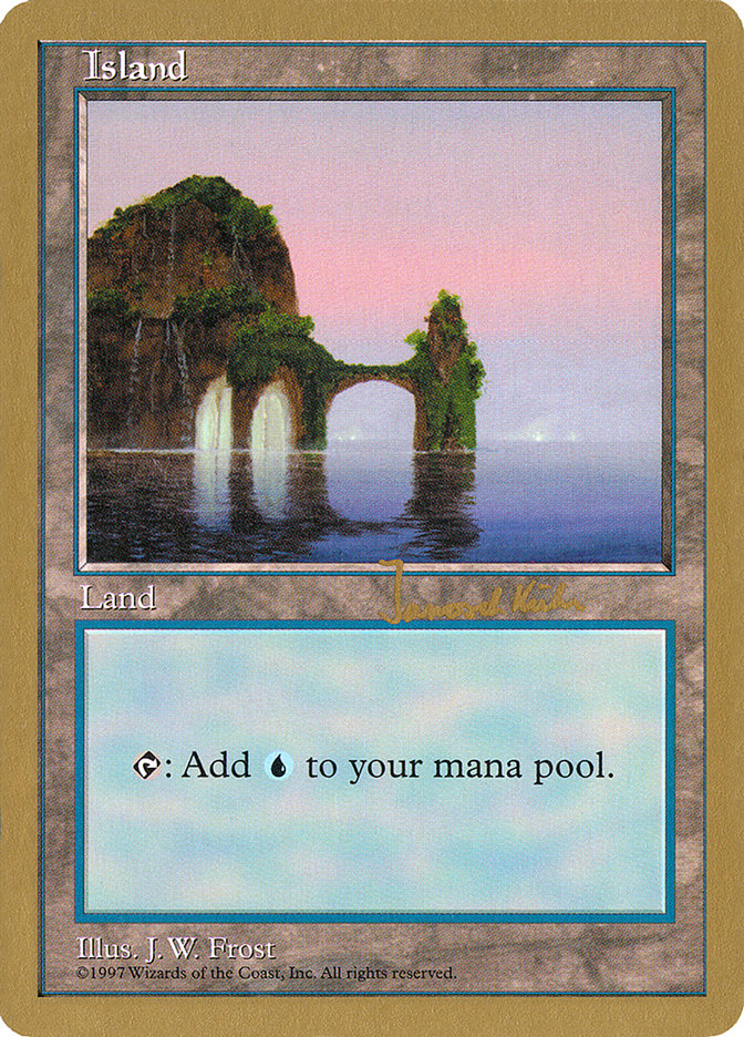 Island (jk434) (Janosch Kuhn) [World Championship Decks 1997] MTG Single Magic: The Gathering | Red Claw Gaming