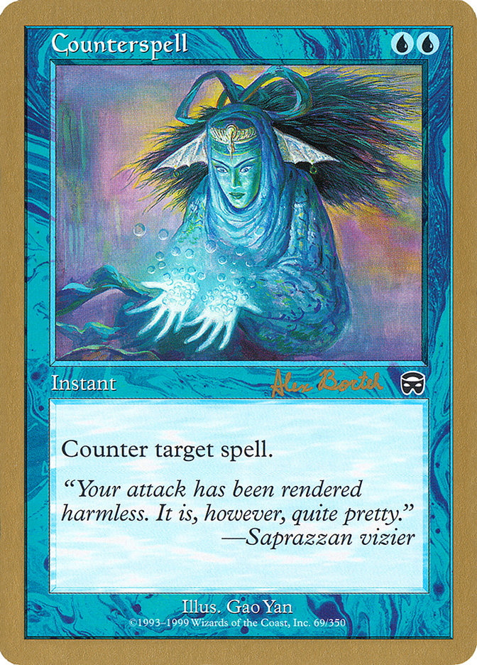 Counterspell (Alex Borteh) (MMQ) [World Championship Decks 2001] MTG Single Magic: The Gathering | Red Claw Gaming