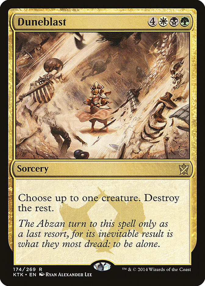 Duneblast [Khans of Tarkir] MTG Single Magic: The Gathering | Red Claw Gaming