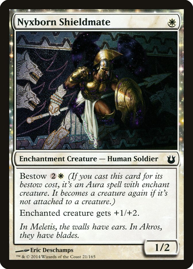 Nyxborn Shieldmate [Born of the Gods] MTG Single Magic: The Gathering | Red Claw Gaming