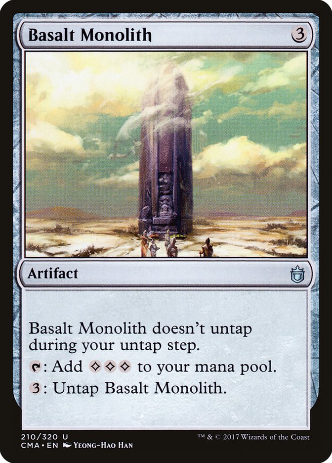 Basalt Monolith [Commander Anthology] MTG Single Magic: The Gathering | Red Claw Gaming