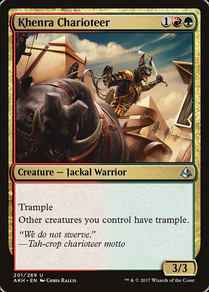 Khenra Charioteer [Amonkhet] MTG Single Magic: The Gathering | Red Claw Gaming