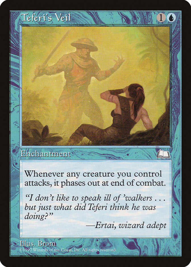 Teferi's Veil [Weatherlight] MTG Single Magic: The Gathering | Red Claw Gaming