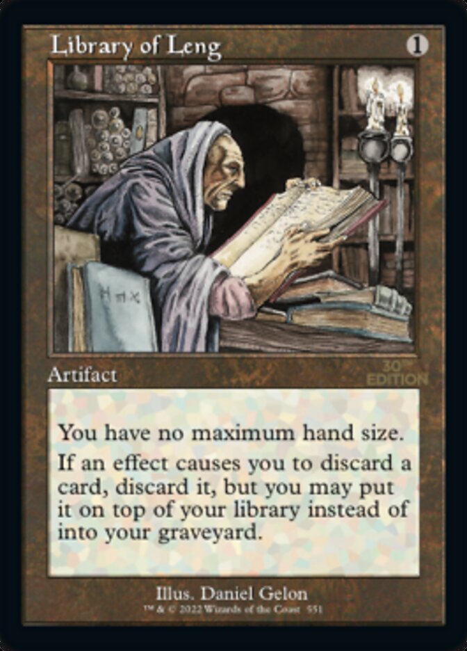 Library of Leng (Retro) [30th Anniversary Edition] MTG Single Magic: The Gathering | Red Claw Gaming