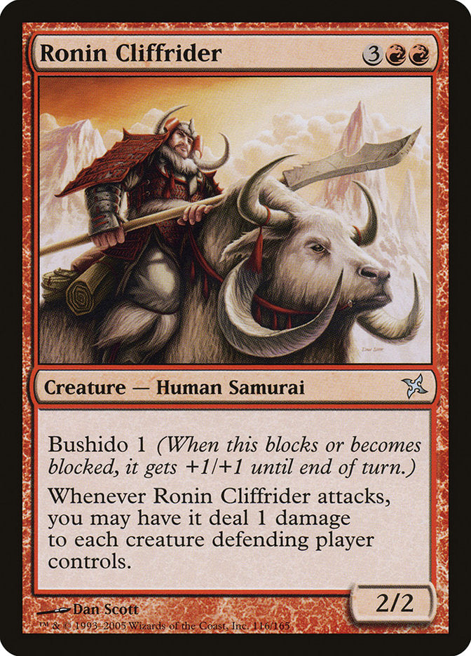 Ronin Cliffrider [Betrayers of Kamigawa] MTG Single Magic: The Gathering | Red Claw Gaming