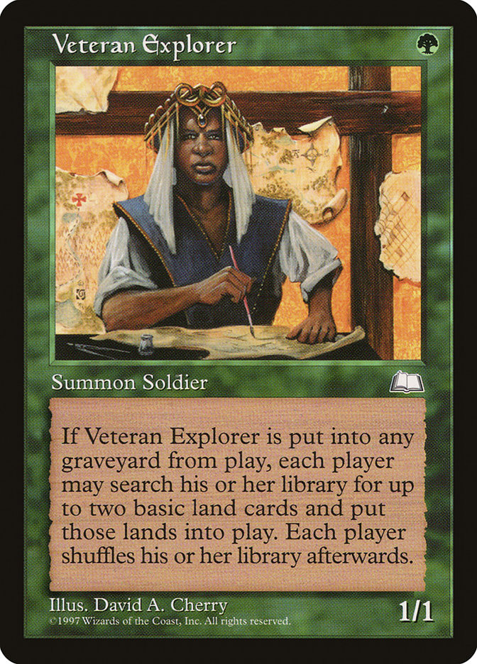 Veteran Explorer [Weatherlight] MTG Single Magic: The Gathering | Red Claw Gaming