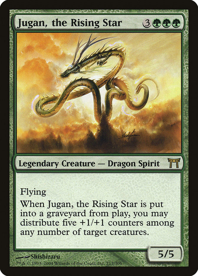 Jugan, the Rising Star [Champions of Kamigawa] MTG Single Magic: The Gathering | Red Claw Gaming