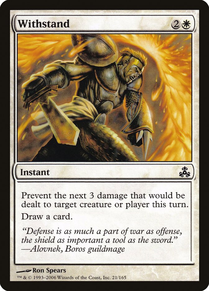Withstand [Guildpact] MTG Single Magic: The Gathering | Red Claw Gaming