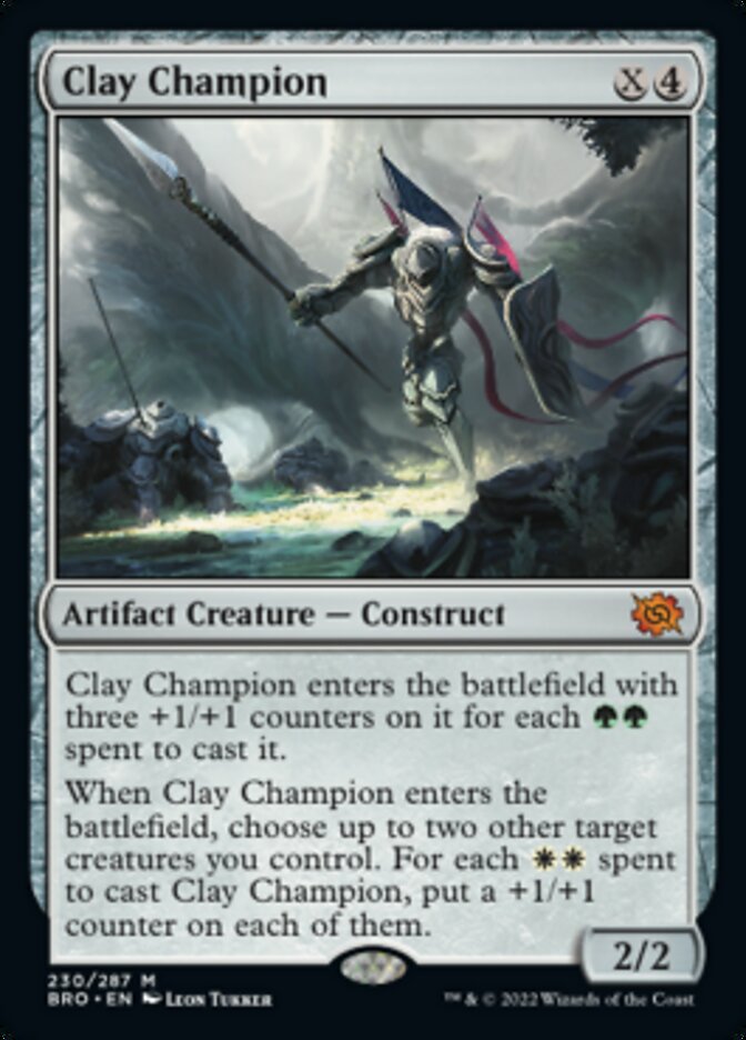 Clay Champion [The Brothers' War] MTG Single Magic: The Gathering | Red Claw Gaming