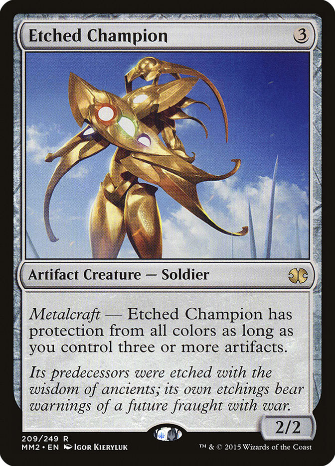 Etched Champion [Modern Masters 2015] MTG Single Magic: The Gathering | Red Claw Gaming