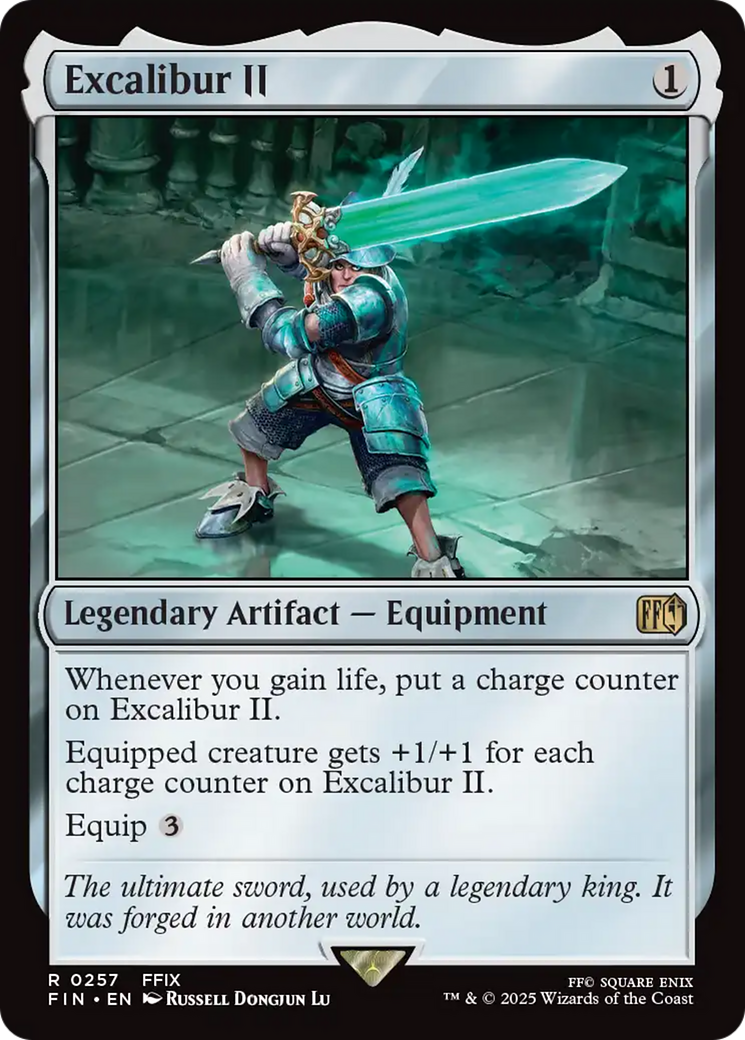 Excalibur II [FINAL FANTASY] MTG Single Magic: The Gathering | Red Claw Gaming