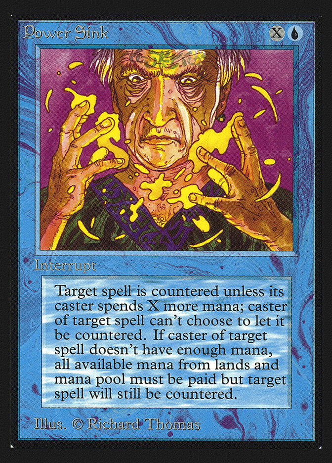 Power Sink [International Collectors' Edition] MTG Single Magic: The Gathering | Red Claw Gaming