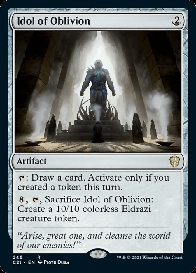 Idol of Oblivion [Commander 2021] MTG Single Magic: The Gathering | Red Claw Gaming