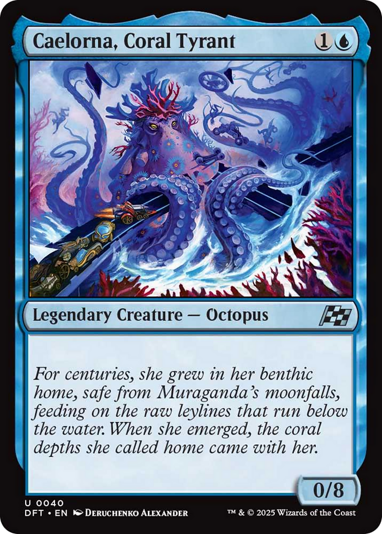 Caelorna, Coral Tyrant [Aetherdrift] MTG Single Magic: The Gathering | Red Claw Gaming