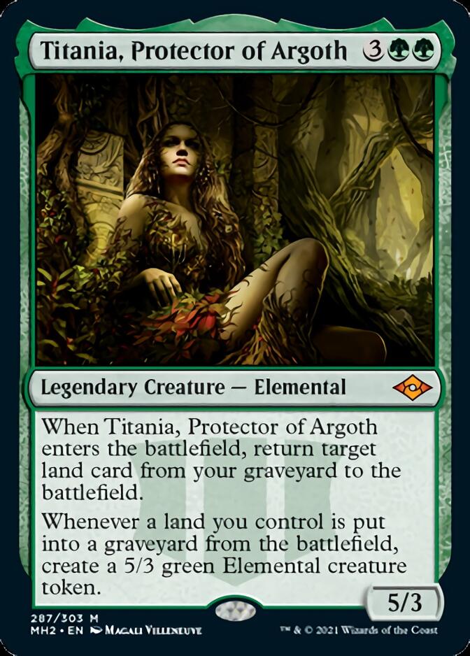 Titania, Protector of Argoth [Modern Horizons 2] MTG Single Magic: The Gathering | Red Claw Gaming