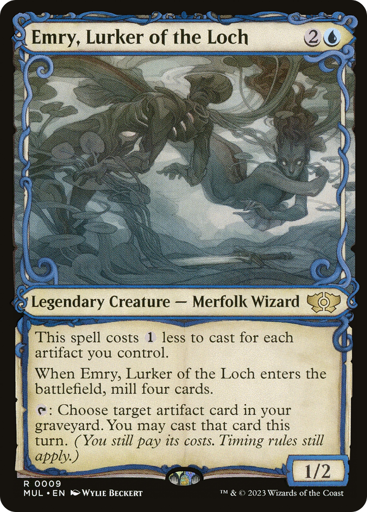 Emry, Lurker of the Loch [Multiverse Legends] MTG Single Magic: The Gathering | Red Claw Gaming