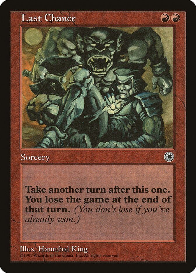 Last Chance [Portal] MTG Single Magic: The Gathering | Red Claw Gaming