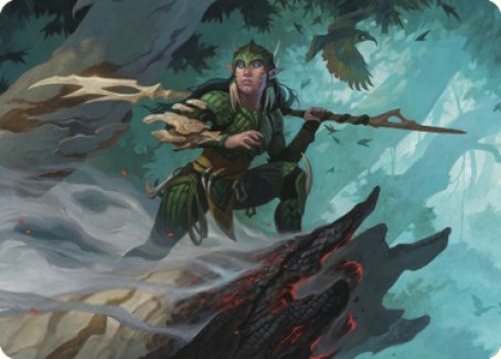 Gwenna, Eyes of Gaea Art Card [The Brothers' War Art Series] MTG Single Magic: The Gathering | Red Claw Gaming