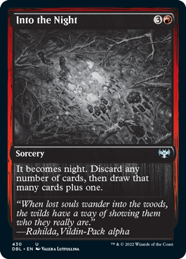Into the Night [Innistrad: Double Feature] MTG Single Magic: The Gathering | Red Claw Gaming