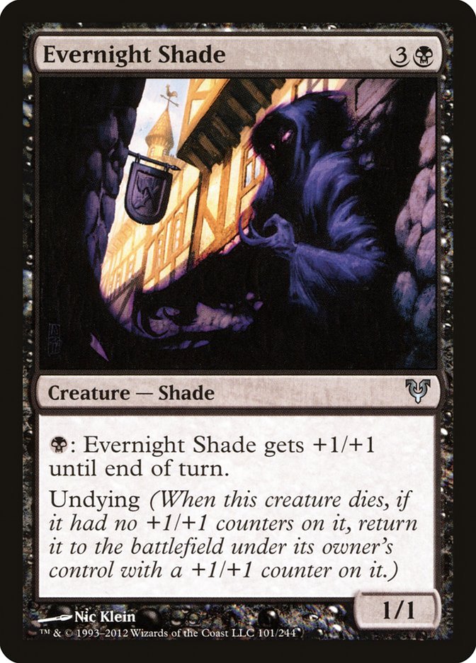 Evernight Shade [Avacyn Restored] MTG Single Magic: The Gathering | Red Claw Gaming