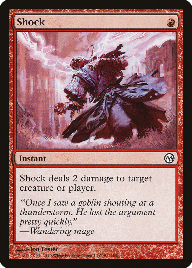 Shock [Duels of the Planeswalkers] MTG Single Magic: The Gathering | Red Claw Gaming
