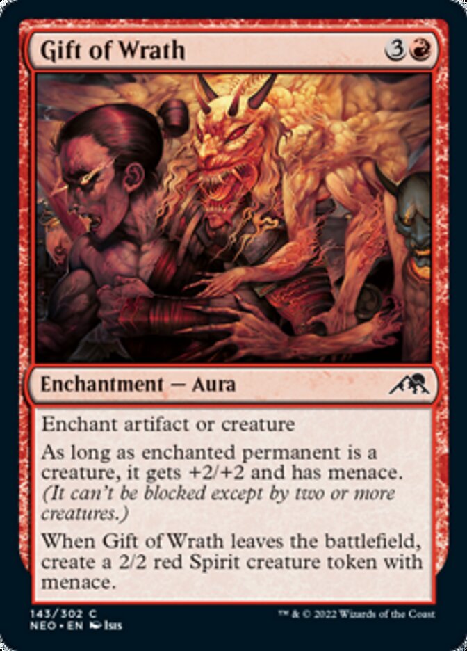 Gift of Wrath [Kamigawa: Neon Dynasty] MTG Single Magic: The Gathering    | Red Claw Gaming