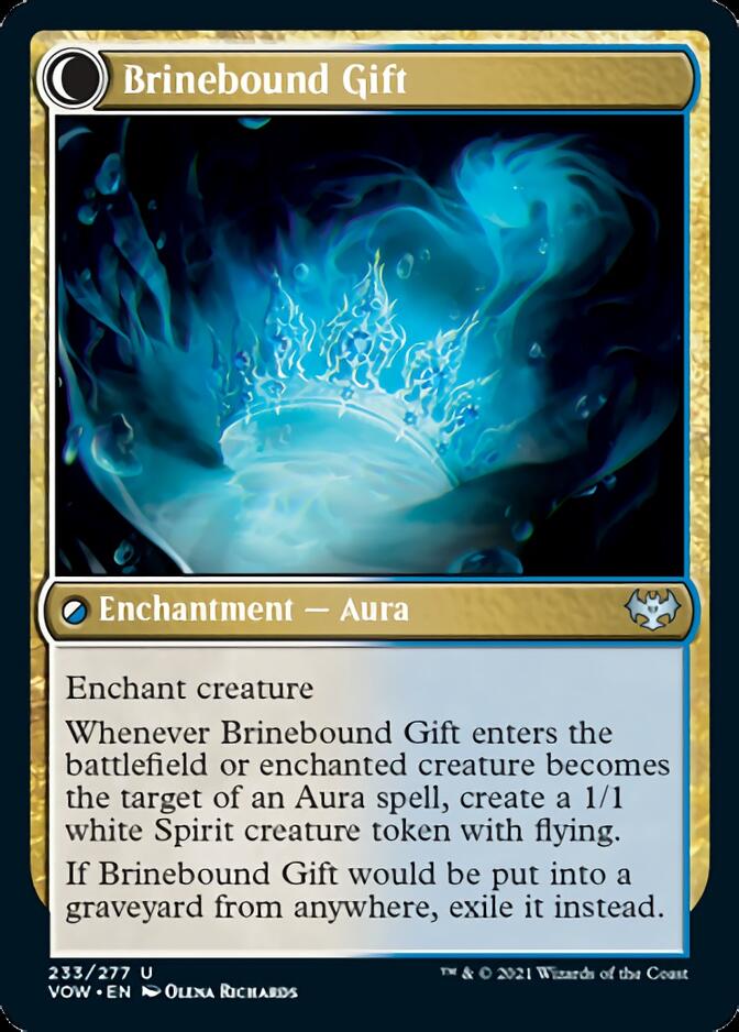 Brine Comber // Brinebound Gift [Innistrad: Crimson Vow] MTG Single Magic: The Gathering | Red Claw Gaming