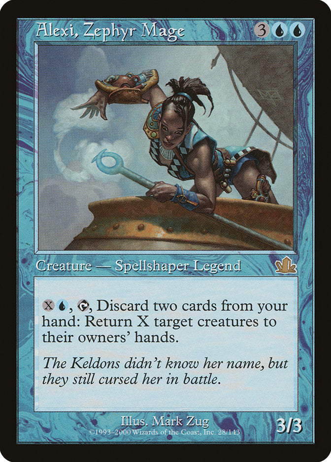 Alexi, Zephyr Mage [Prophecy] MTG Single Magic: The Gathering | Red Claw Gaming