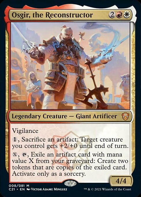 Osgir, the Reconstructor [Commander 2021] MTG Single Magic: The Gathering | Red Claw Gaming