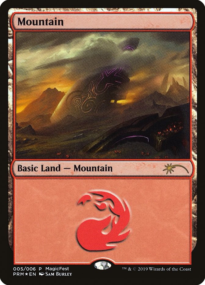 Mountain (2019) [MagicFest 2019] MTG Single Magic: The Gathering | Red Claw Gaming