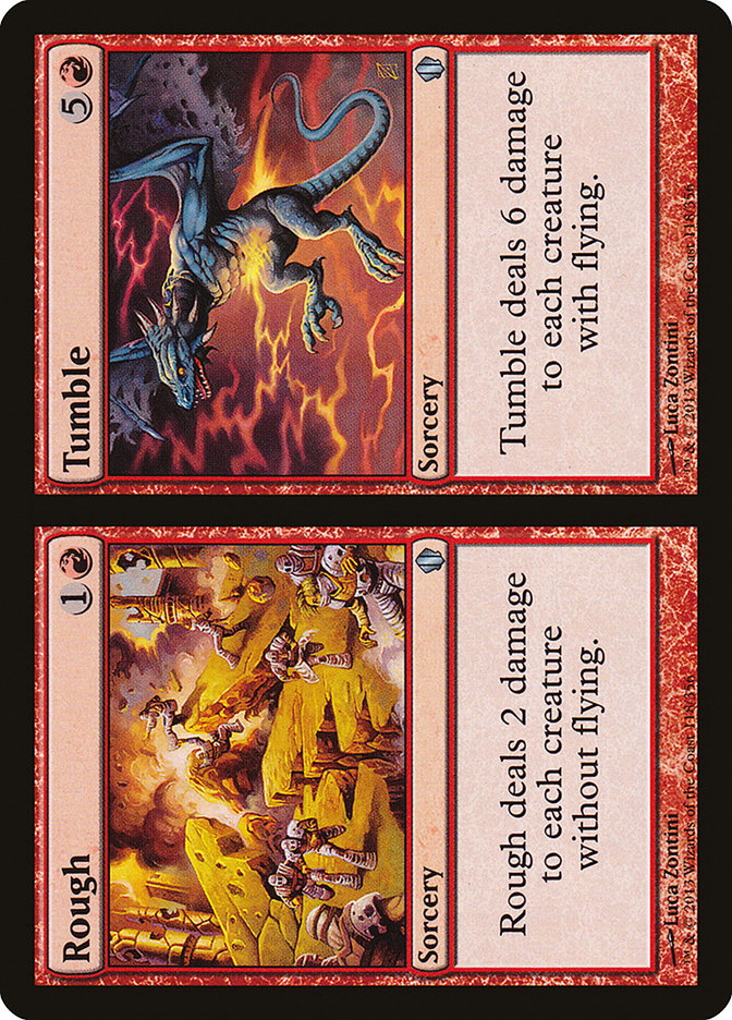 Rough // Tumble [Commander 2013] MTG Single Magic: The Gathering | Red Claw Gaming