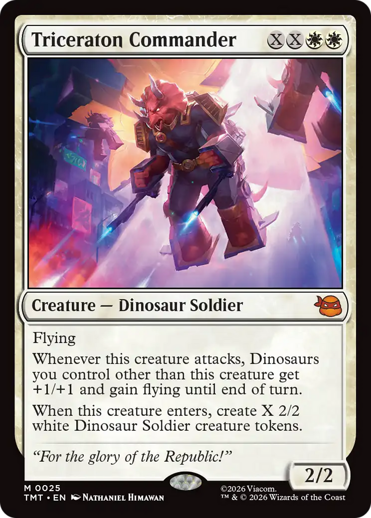 Triceraton Commander [Teenage Mutant Ninja Turtles] MTG Single Magic: The Gathering | Red Claw Gaming