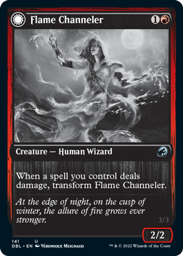 Flame Channeler // Embodiment of Flame [Innistrad: Double Feature] MTG Single Magic: The Gathering | Red Claw Gaming