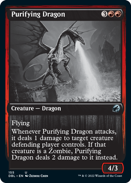 Purifying Dragon [Innistrad: Double Feature] MTG Single Magic: The Gathering | Red Claw Gaming