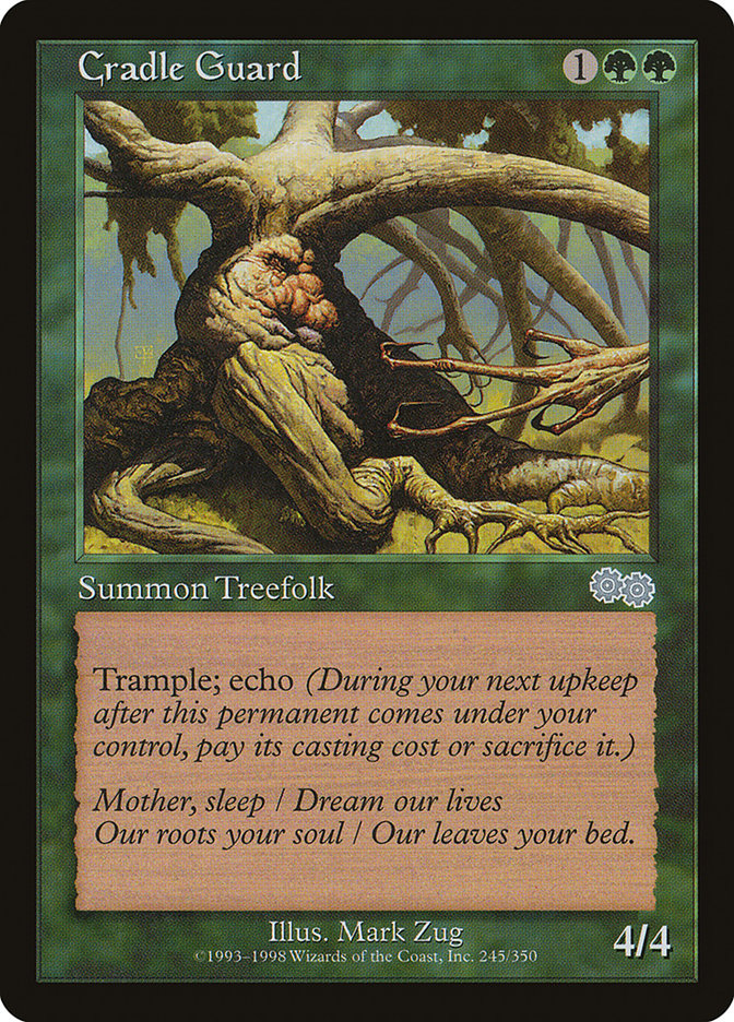Cradle Guard [Urza's Saga] MTG Single Magic: The Gathering | Red Claw Gaming