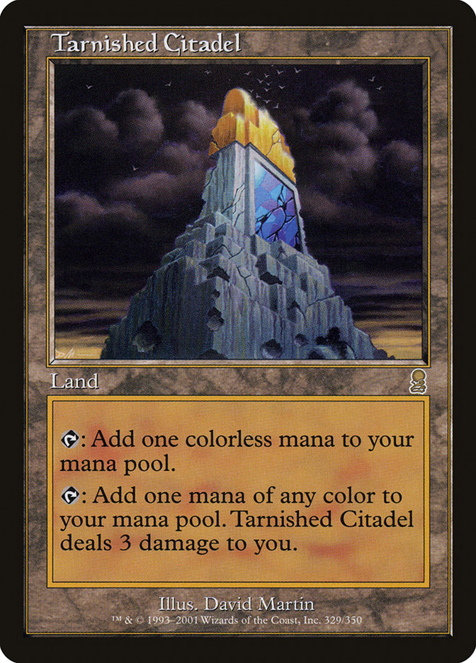 Tarnished Citadel [Odyssey] MTG Single Magic: The Gathering | Red Claw Gaming