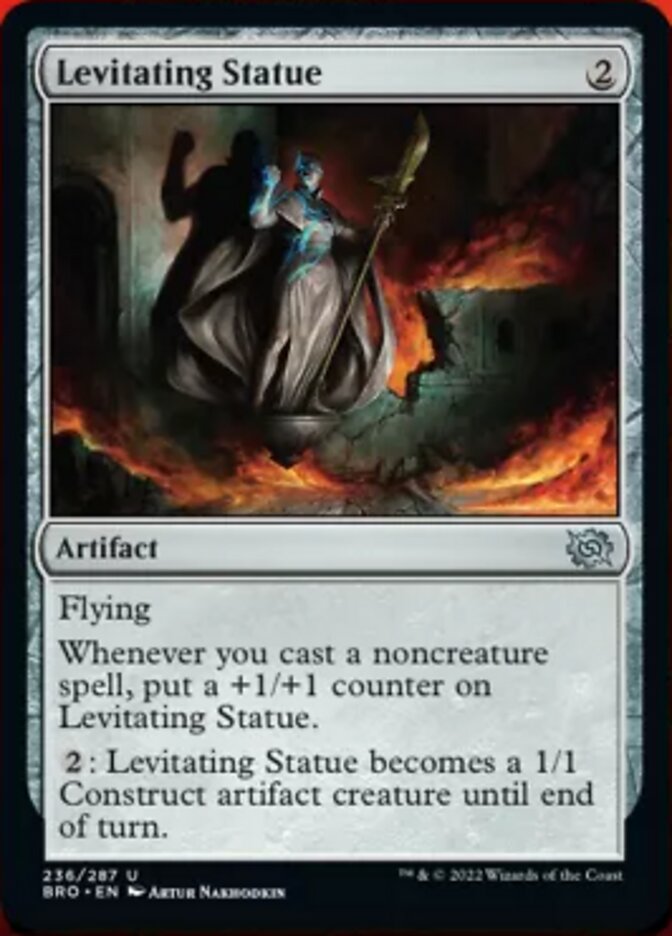 Levitating Statue [The Brothers' War] MTG Single Magic: The Gathering | Red Claw Gaming