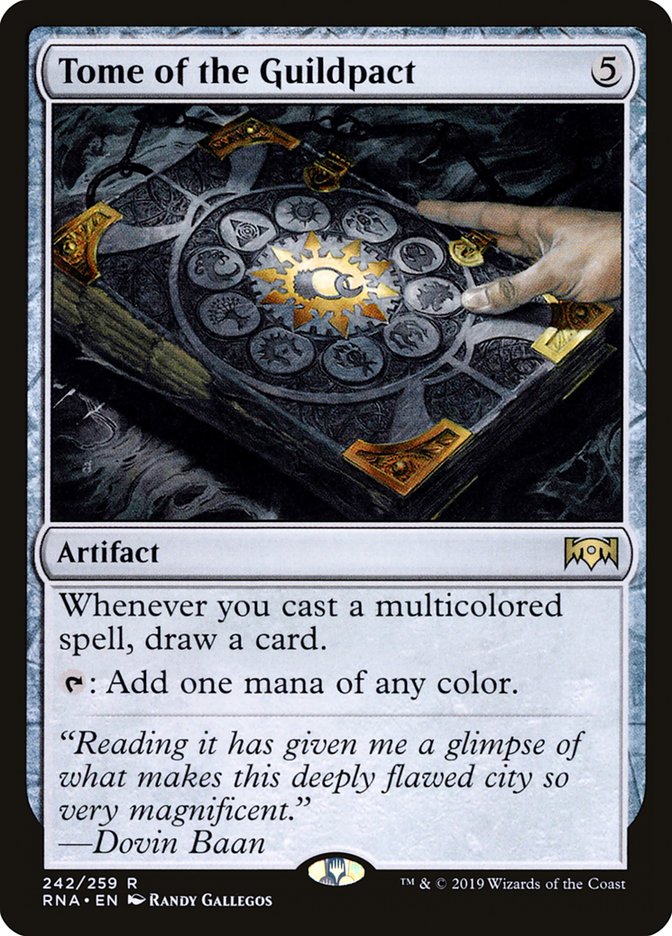 Tome of the Guildpact [Ravnica Allegiance] MTG Single Magic: The Gathering | Red Claw Gaming