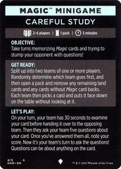 Careful Study (Magic Minigame) [Kaldheim Minigame] MTG Single Magic: The Gathering | Red Claw Gaming