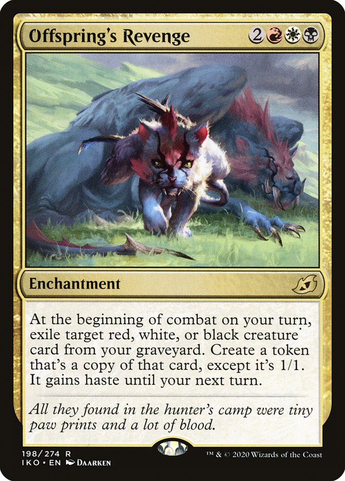Offspring's Revenge [Ikoria: Lair of Behemoths] MTG Single Magic: The Gathering | Red Claw Gaming