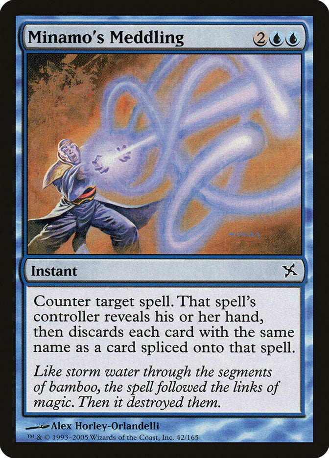 Minamo's Meddling [Betrayers of Kamigawa] MTG Single Magic: The Gathering | Red Claw Gaming