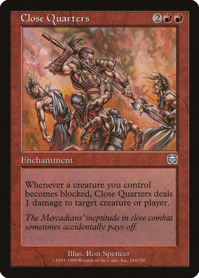 Close Quarters [Mercadian Masques] MTG Single Magic: The Gathering | Red Claw Gaming